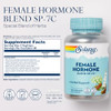 SOLARAY Female Hormone Blend SP-7C, Herbal Blend Includes Black Cohosh, Dong