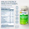 SOLARAY Once Daily High Energy Multivitamin, Iron Free, Immune System and Energy