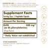 Solgar DLPA 500 mg - 100 Vegetable Capsules - Free Form DL-Phenylalanine
