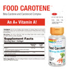 SOLARAY Food Carotene, Vitamin A 10000 IU
