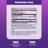 Natrol Time-Release Melatonin 5 mg, Dietary Supplement for Restful Sleep *, 100