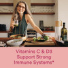 SmartyPants Multivitamin Gummy for Women 50 and Over: Omega 3 Fish Oil