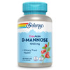 SOLARAY D-Mannose 1000mg with CranActin Cranberry Supplement 400mg, Urinary