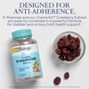 SOLARAY D-Mannose 1000mg with CranActin Cranberry Supplement 400mg, Urinary