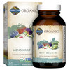 Garden of Life Organics Whole Food Multivitamin for Men 40+ 120 Tablets, Vegan