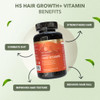 H5 Grow+ Hair Vitamin Supplement