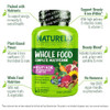NATURELO Whole Food Multivitamin with Extra Hair, Skin and Nails Support