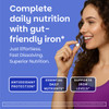 EZ Melts Multivitamin + Iron - Daily Multivitamin for Women & Men