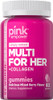 PINK Multivitamin Gummies for Women - Non-GMO & Gluten Free