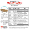 Silver Fern Whole Food Daily Multi Vitamin w/Trace Mineral Blend Supplement
