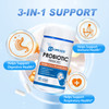 OMOGS Probiotics 120 Billion CFUs 18 Strains, 3 Prebiotics & Digestive Enzymes