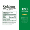Nature's Bounty Calcium Carbonate & Vitamin D, 1200mg Calcium & 1000IU Vitamin
