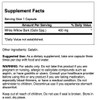 Swanson White Willow Bark 400 Milligrams 90 Capsules