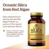 Solgar Oceanic Silica from Red Algae 25 mg, 100 Vegetable Capsules