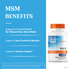 Doctor's Best MSM Supplement 1500mg for Men & Women