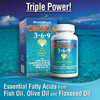 vGlucoflex Omega 3-6-9, Omegas from EPA/DHA Fish Oil for Joint Health, 30