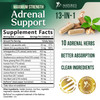 Nature's Nutrition Adrenal Support Supplements Cortex Complex, Best Energy
