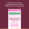 Nature's Bounty Probiotic, Controlled Delivery Dietary Supplement, Supports