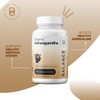 Certified Organic Ashwagandha 1600mg, 120 Veg Capsules