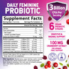 Probiotics for Women Gummies with Cranberry