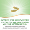 Nature's Way Mega-DHA Premium Fish Oil, Supports Eye and Brain Function*