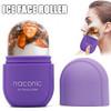 fotoconic Naconic Ice Roller for Face and Eye, Ice Facial Cube, Ice Face Roller Skin Care Tools, Gua Sha Face Massage, Silicone Ice Mold for Face Bea