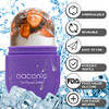 fotoconic Naconic Ice Roller for Face and Eye, Ice Facial Cube, Ice Face Roller Skin Care Tools, Gua Sha Face Massage, Silicone Ice Mold for Face Bea