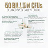Probiotics 50 Billion CFU + 10 Strains