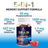 Brain Supplements for Memory and Focus with Phosphatidylserine, Nootropic Memory