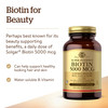 Solgar Biotin 5000 mcg, 100 Veg Caps - Promote Healthy Skin, Nails & Hair