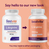 BESTVITE L-Arginine 500mg (240 Capsules) - No Magnesium Stearate