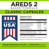Viteyes AREDS 2 Eye Vitamins, Classic Macular Support, Allergen Free Capsules