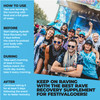 Hydralit Rave Recovery Aid Vitamins After Party Relief Pills Music Festival