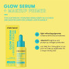 Freeman Glow Booster Serum + Makeup Primer, Lightweight Hydrating Face Serum, Face Primer For Long Lasting Makeup, Infused With Vitamin C, Brightens