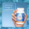 TheraTears Omega 3 Supplement for Eye Care, 1200mg Fish Oil and Organic Flaxseed