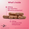 Jarrow Formulas Red Yeast Rice 1200 mg & CoQ10 100 mg Per Serving