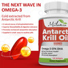 Antarctic Krill Oil - 120 Softgels - Omega-3 EPA, DHA, with Astaxanthin