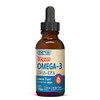 DEVA Vegan Omega-3 Liquid DHA - EPA, Non Fish from Algae, Lemon Flavor, 2 Ounce