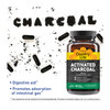 Country Life Activated Organic Coconut Charcoal Capsules, 260mg