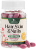 Hair, Skin & Nails Vitamins for Women - Biotin 5000mcg to Support Hair Growth with Argan Oil, Collagen & Hyaluronic Acid, Beautiful, Stronger Skin, H