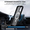 DOMAVER for iPhone 16 Pro Max Case [Compatible with Mag Safe], Translucent Matte Phone Case for iPhone 16 Pro Max with Magnetic Slim Fit Shockproof P