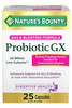 Nature's Bounty Probiotic GX, Helps with Occasional Gas and Bloating, Dietary