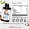 Barlean's MCT Oil Supplement, Coconut Flavored for Keto Coffee, Emulsified
