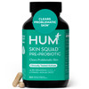 HUM Skin Squad Probiotics for Women and Men, Skin Care Supplement for Clear
