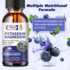 Alliwise 2 Pack Potassium Magnesium Supplement Liquid
