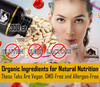 SuperDosing.com Fast Acting, Organic Acacia Senegal Fiber Capsules 300pk.