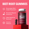 Beet Root Gummies with COQ10 & Pomegranate - Nitric Oxide Supplement