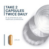 Vital Nutrients Liver Support Milk Thistle and Curcumin