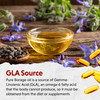 Barlean's Borage Oil Supplements, Cold Pressed Pure Borage Seed Oil Supplement