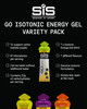 Science in Sport 60 ml Energy Gel Variety - Pack of 7